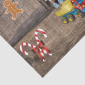 ザ雪だるま霜の降りたクリスマスツリープレゼントサンタ 薄葉紙 (詳細)