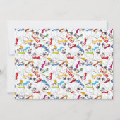 ザ霜の降りた雪だるまホリデーファミリーフォトコラージュ シーズンカード (裏面)