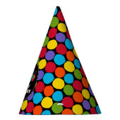 ザ非常に空腹なキャタピラーシャルカルボード誕生日 パーティーハット (右)