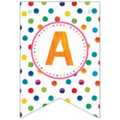 ザ非常に空腹なキャタピラーバタフライ誕生日 バンティングフラッグ (第3の旗)