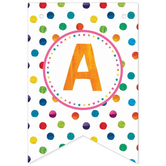 ザ非常に空腹なキャタピラーバタフライ誕生日 バンティングフラッグ (第3の旗)