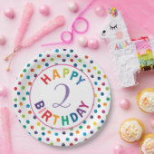 ザ非常に空腹なキャタピラーバタフライ誕生日 ペーパープレート (パーティー)