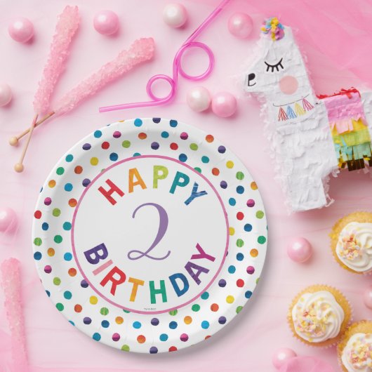 ザ非常に空腹なキャタピラーバタフライ誕生日 ペーパープレート (パーティー)