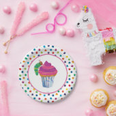 ザ非常に空腹なキャタピラーバタフライ誕生日 ペーパープレート (パーティー)