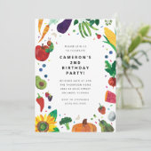 ザ非常に空腹のキャタピラーフルーツ誕生日 招待状 (スタンド正面)