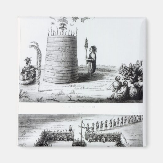 ザ預言者の支部とメダウィソス マグネット (正面)