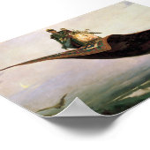 ザ飛んでいるカーペットbyヴィクトル・ヴァーネツォフ(1880) ポスター (角)