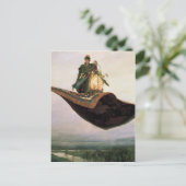 ザ飛んでいるカーペットbyヴィクトル・ヴァーネツォフ(1880) ポストカード (スタンド正面)