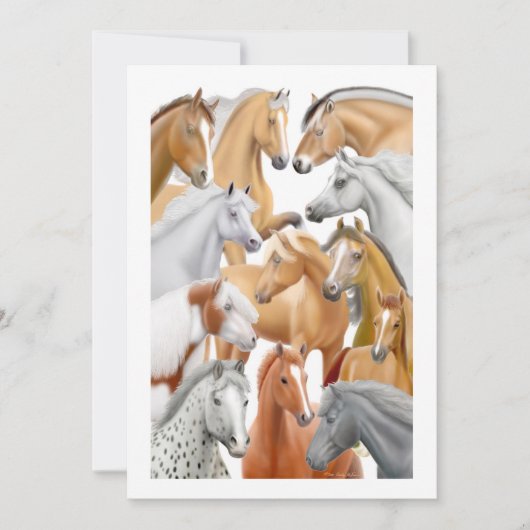 ザ馬好き招待状 招待状 (正面)