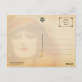 ザ魅力的美しい ポストカード (裏面)