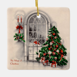 ザ魔法のクリスマスアットホームオーナメント セラミックオーナメント