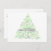 ザ魔法の北極ホリデーハガキ シーズンポストカード (正面/裏面)