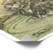 ザ魔法カップ、ヴィンテージファンタジーアート ポスター (角)