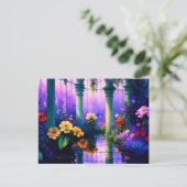 ザ魔法ガーデンハガキ ポストカード (スタンド正面)