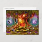 ザ魔法ツリー葉書 ポストカード (正面/裏面)