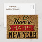 ザ魔法ホリディハガキ シーズンポストカード (正面/裏面)