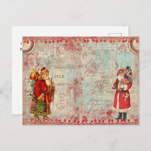 ザ魔法ホリディハガキ シーズンポストカード (正面/裏面)