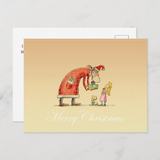 ザ魔法ホリディハガキ シーズンポストカード (正面/裏面)