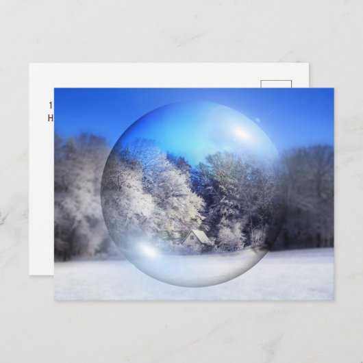 ザ魔法ホリディハガキ シーズンポストカード (正面/裏面)