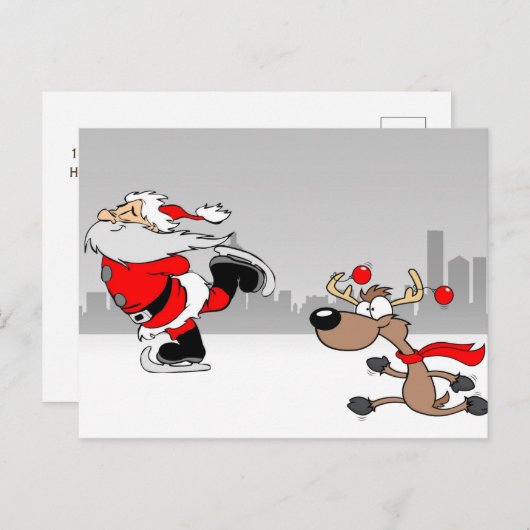 ザ魔法ホリディハガキ シーズンポストカード (正面/裏面)