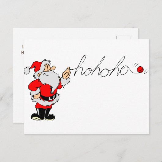 ザ魔法ホリディハガキ シーズンポストカード (正面/裏面)