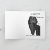 ザ魔法誕生日ホース カード (内部)