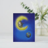 ザ魚釣りムーンハガキ ポストカード (スタンド正面)