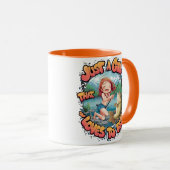 ザ魚釣り愛好家 マグカップ (正面右)