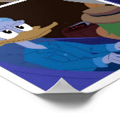 ザ3カバレロス漫画 ポスター (角)