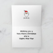 ザ3サンタ シーズンカード (内部)