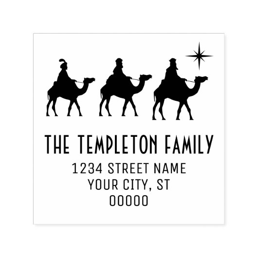 ザ3マギウィスメンキングスネーム差出人住所 セルフインキングスタンプ (デザイン)