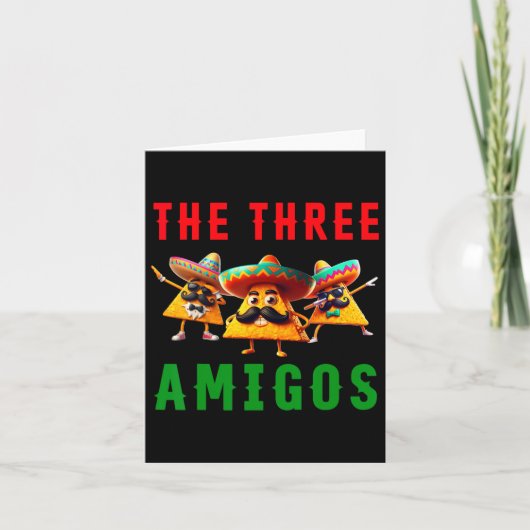 ザ3 Three Amigos Three Friends Tres Amigos Cinco カード (正面)