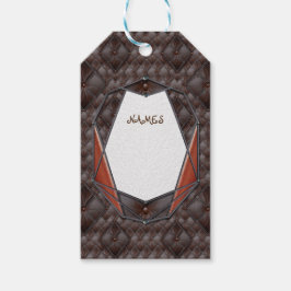 ザ3Dレザーアカデミアデコギフトラベル ギフトタグ