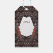 ザ3Dレザーアカデミアデコール ギフトタグ (正面)