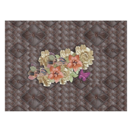 ザ3Dレザーアカデミアデコール テーブルクロス (正面(横))