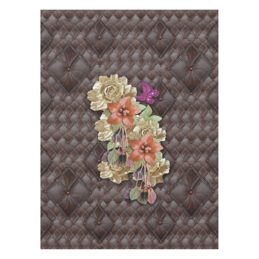 ザ3Dレザーアカデミアデコール テーブルクロス (正面)