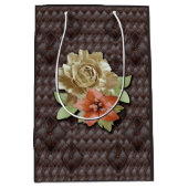 ザ3Dレザーアカデミアデコール ミディアムペーパーバッグ (正面)