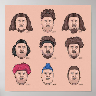 ザ9顔ズオブレイナードラチェンロードウィンクラー ポスター