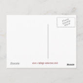 ザ・ぶら下がったブリッジ・はがき ポストカード (裏面)