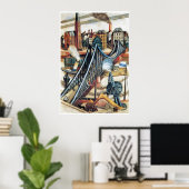 ザ・アイアンブリッジbyマックス・ベックマン ポスター (ホームオフィス)