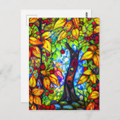 ザ・アップル・ツリー・シュール・デジタル・アート ポストカード (正面/裏面)