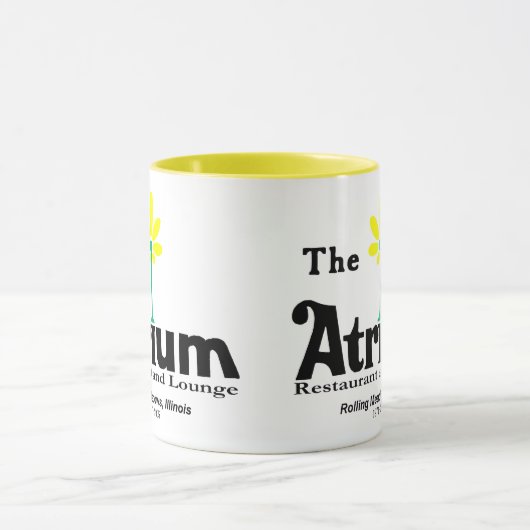 ザ・アトリウム転がレストラン,ズメドウズ, IL マグカップ (中央)