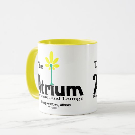 ザ・アトリウム転がレストラン,ズメドウズ, IL マグカップ (正面左)