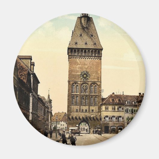 ザ・アルトポルテル、スピエ、ライン、ドイツのレアポー マグネット (正面)