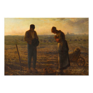 ザ・アンジェラス、1857年~1859年、ジャン=フランソワ・ミレ フォトプリント