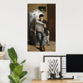 ザ・アーティストズ・ファーザー – ポール・セザンヌファインアート ポスター (ホームオフィス)