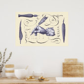 ザ・アート書・オブ・ザ・アート – L'Art d'Ecrire - Diderot 1765 ポスター (キッチン)