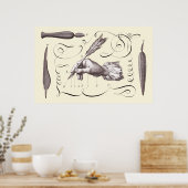 ザ・アート書・オブ・ザ・アート – L'Art d'Ecrire - Diderot 1765 ポスター (キッチン)