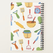 ザ・アート・オブ・料理 – スパイラルノート ノートブック (裏面)