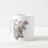 ザ・イングリッシュセッターポートレート、アートコーヒーマグ コーヒーマグカップ (正面左)